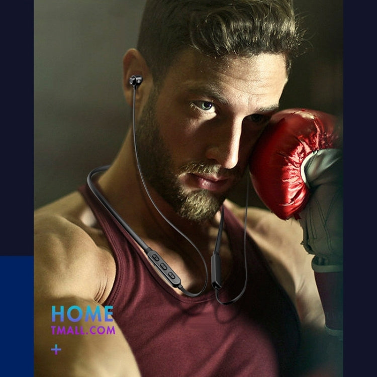 Bluetooth 5.1 Round Wire Neck-mounted Bluetooth Sports Earphone with Magnetic Function