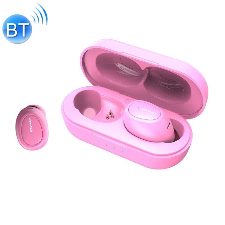 awei T6 TWS Bluetooth V5.0 Ture Wireless Sports Headset with Charging Case
