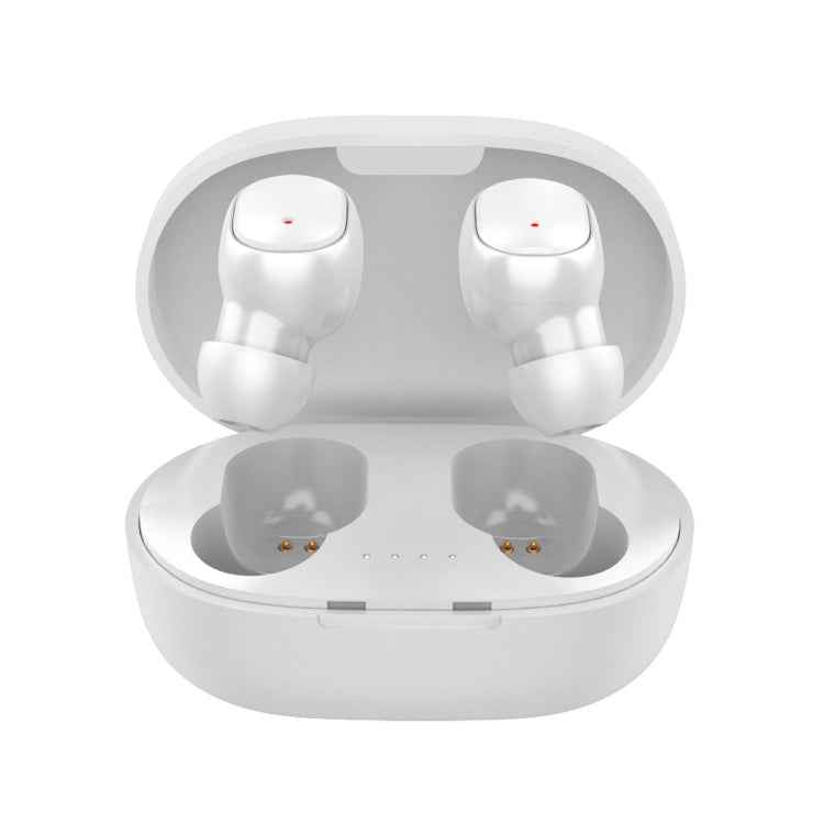 A6S IPX4 Waterproof Bluetooth 5.0 Wireless Bluetooth Earphone with Charging Box, Support for HD Calls & Siri & IOS Power Display
