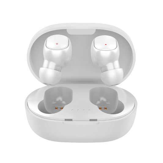 A6S IPX4 Waterproof Bluetooth 5.0 Wireless Bluetooth Earphone with Charging Box, Support for HD Calls & Siri & IOS Power Display