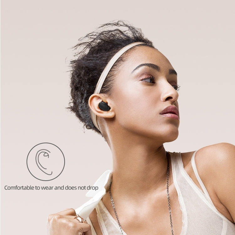 A6S IPX4 Waterproof Bluetooth 5.0 Wireless Bluetooth Earphone with Charging Box, Support for HD Calls & Siri & IOS Power Display