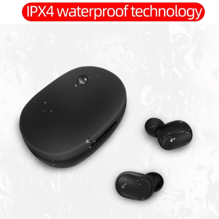 A6S IPX4 Waterproof Bluetooth 5.0 Wireless Bluetooth Earphone with Charging Box, Support for HD Calls & Siri & IOS Power Display