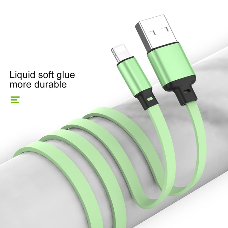 Câble de chargement rétractable 3 en 1 USB vers USB-C / Type-C + 8 broches + Micro USB 3,5 A en silicone liquide