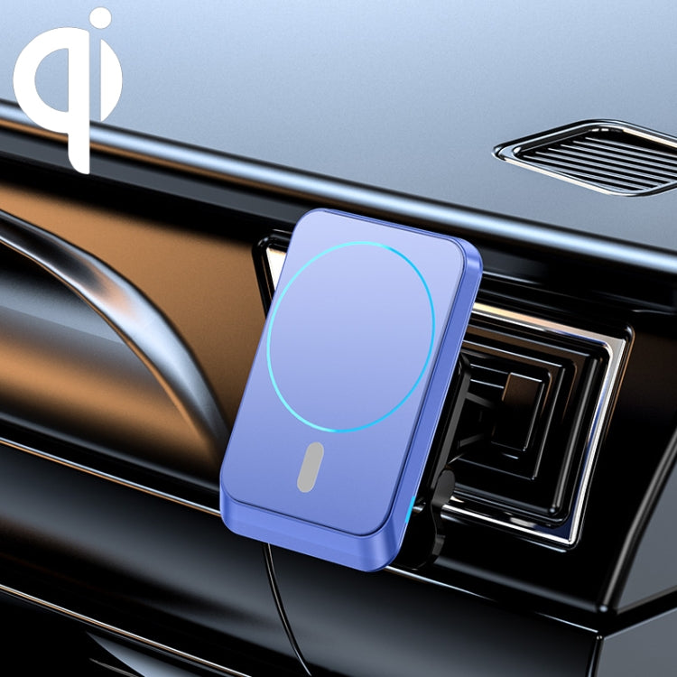 JJT-969 15W Max Output Magnetic Car Air Outlet Bracket Wireless Charger, JJT-969