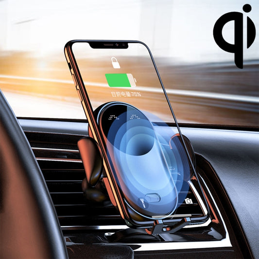 K10 15W Max Output Infrared Sensor Car Air Outlet Bracket Wireless Charger