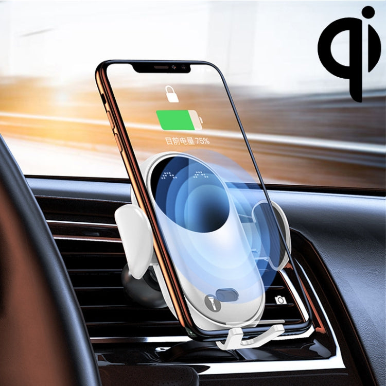 K10 15W Max Output Infrared Sensor Car Air Outlet Bracket Wireless Charger