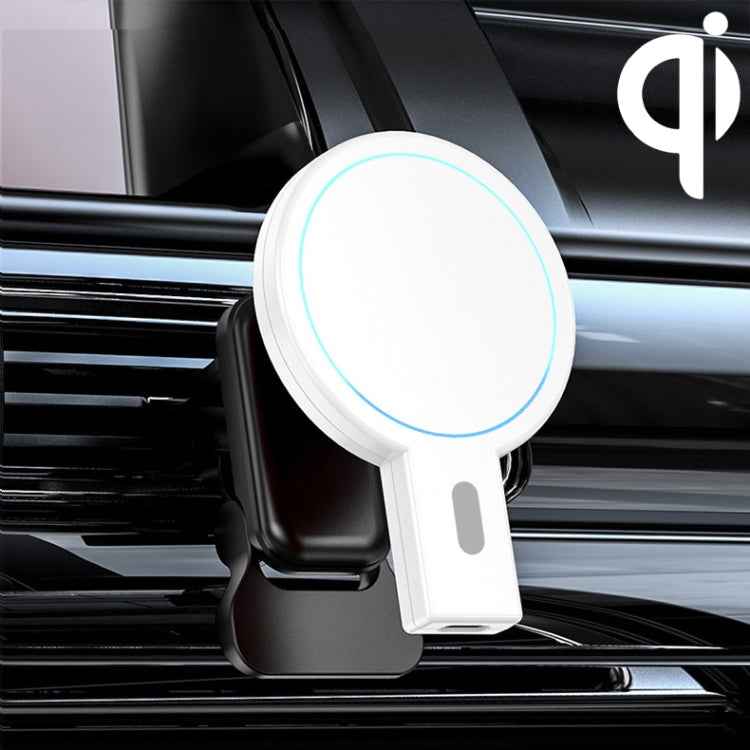 K07 15W Max Output Magnetic Car Air Outlet Bracket Wireless Charger