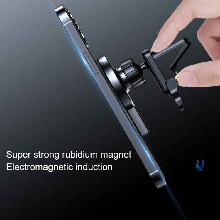 K07 15W Max Output Magnetic Car Air Outlet Bracket Wireless Charger