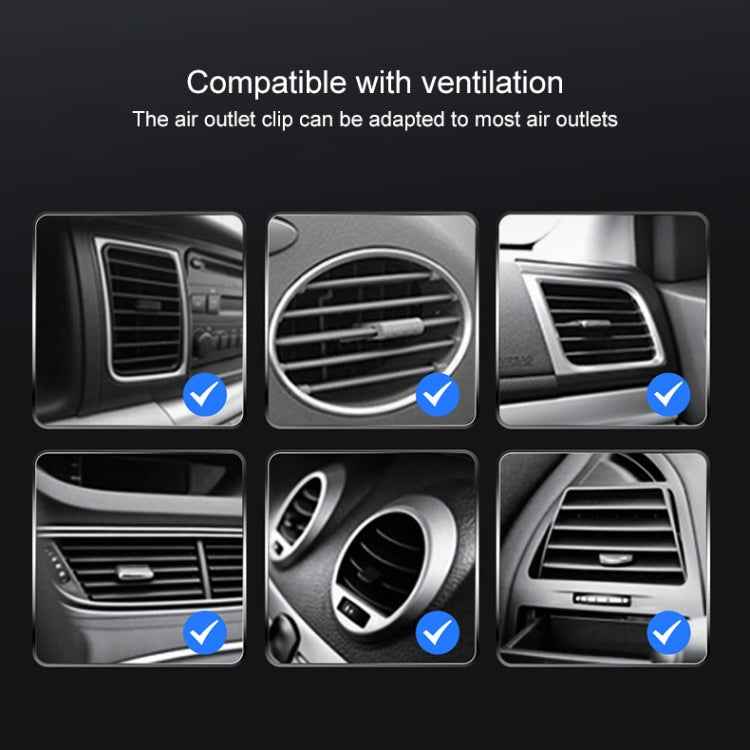 K07 15W Max Output Magnetic Car Air Outlet Bracket Wireless Charger