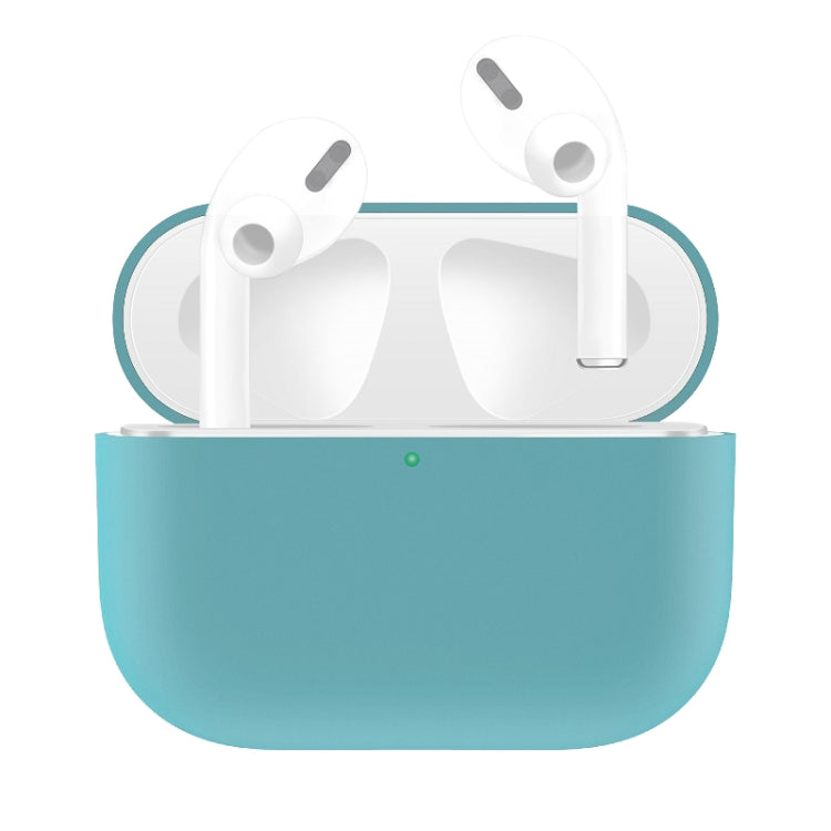 Étui de protection en silicone pour AirPods Pro, couleur unie, rose, vert, gris, rouge pastèque, violet clair, rouge, noir, blanc, jaune