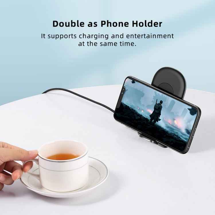 ROCK W30 15W Mobile Phone Wireless Charger Foldable Desktop Holder