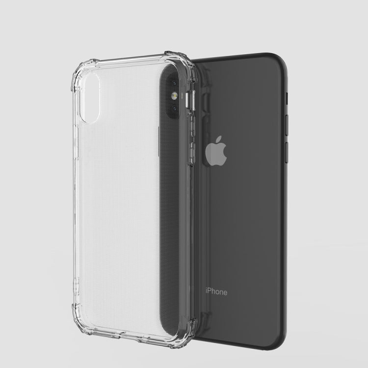 Funda blanda de TPU transparente a prueba de golpes para iPhone X/XS