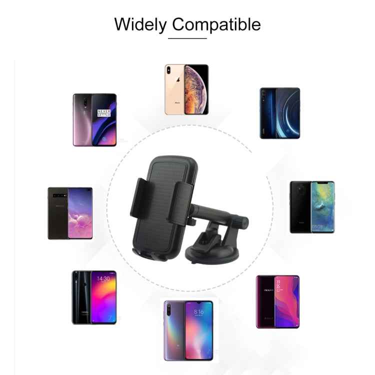 Universal Rotatable Adjustment Car Windshield Mobile Phone Holder with Suction Cup