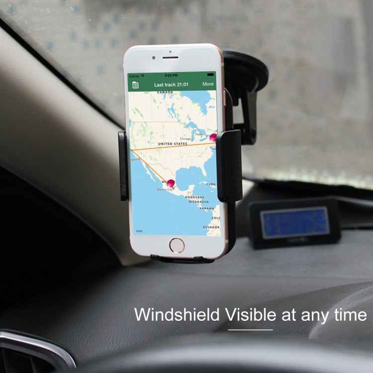 Universal Rotatable Adjustment Car Windshield Mobile Phone Holder with Suction Cup