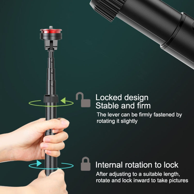 Aluminum Alloy Mobile Phone Bluetooth Selfie Stick Live Floor Tripod Bracket, Height: 1.8m, Height: 1.8m