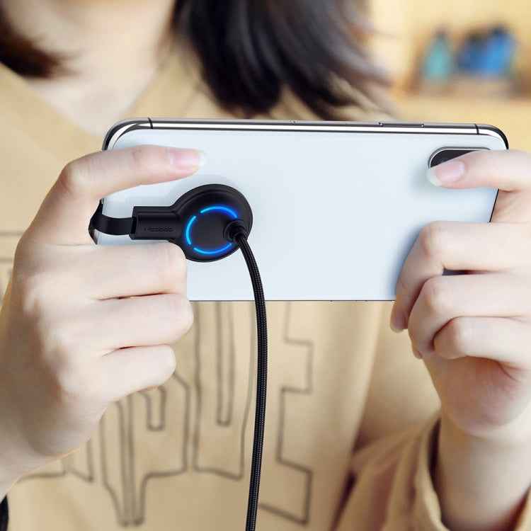 Mcdodo CA-5950 Razer Series 180 Degree Elbow Design Gaming 8 Pin to USB Cable with 7 Colors Breathing Light, Length: 1.2m
