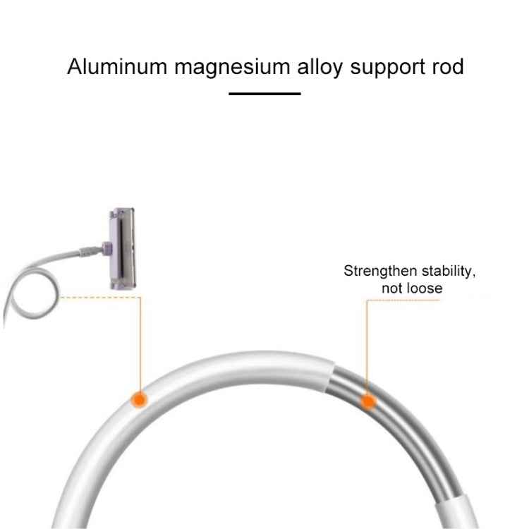 Aluminum-magnesium Alloy Free-Rotating Lazy Bracket Universal Mobile Phones Tablet PC Stand, Suitable for 4-12.9 inch Mobile Phones / Tablet PC, Length: 1.2m