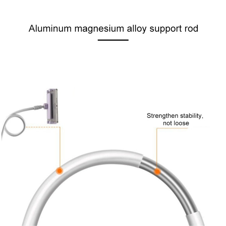 Aluminum-magnesium Alloy Free-Rotating Lazy Bracket Universal Mobile Phones Tablet PC Stand, Suitable for 4-12.9 inch Mobile Phones / Tablet PC, Length: 1.3m