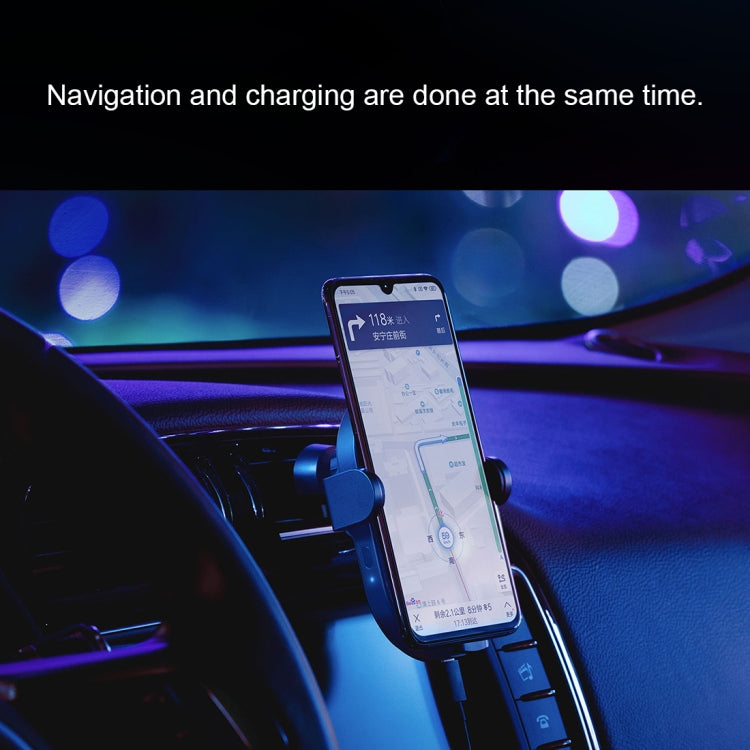 Original Xiaomi 20W Car Mount Qi Standard Wireless Charger, Xiaomi  20W (Black)