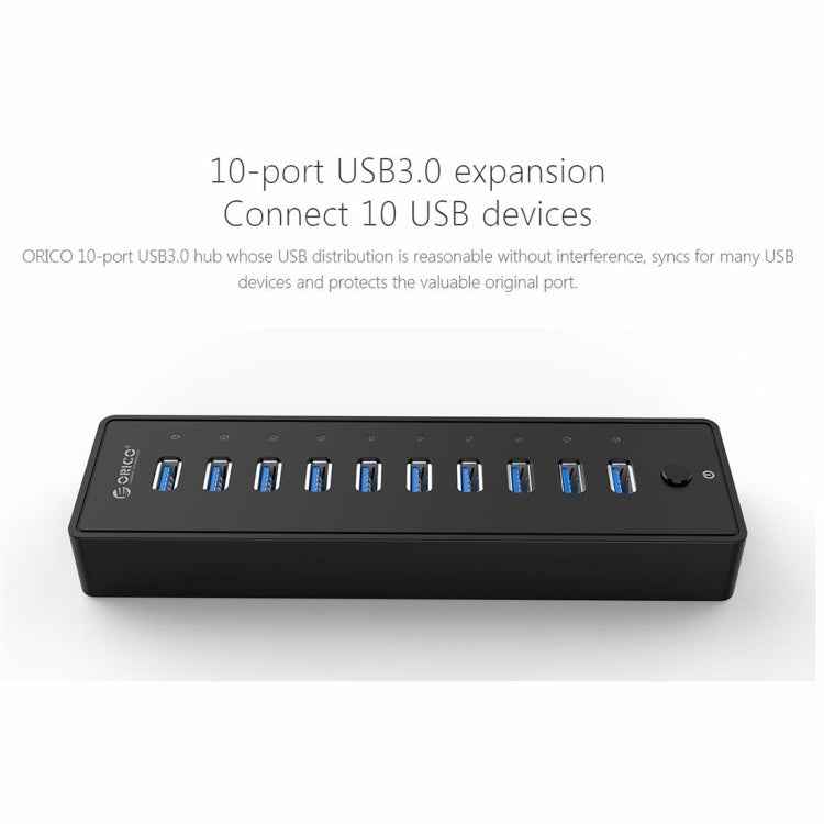 ORICO P10-U3-V1 10 USB 3.0 Ports HUB, USB 3.0