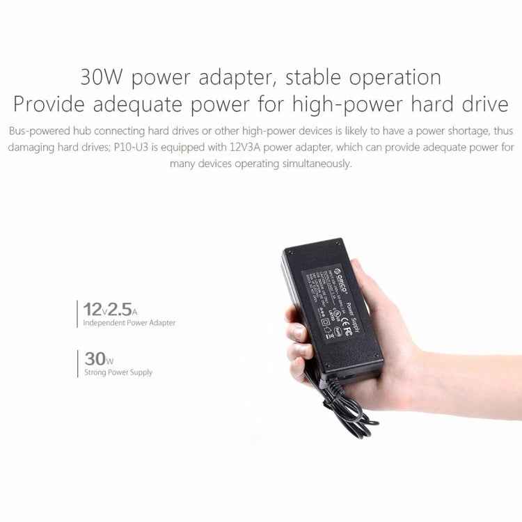 ORICO P10-U3-V1 10 USB 3.0 Ports HUB, USB 3.0