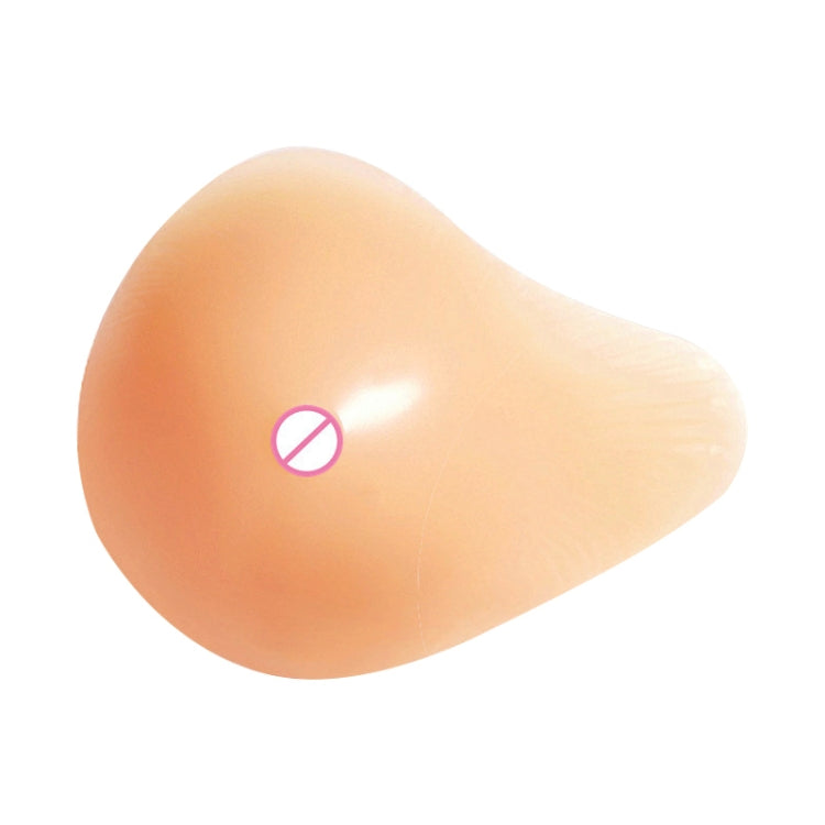 AS5 Spiral Shape Postoperative Rehabilitation Fake Breasts Silicone Breast Pad Nipple Cover 350g/Left