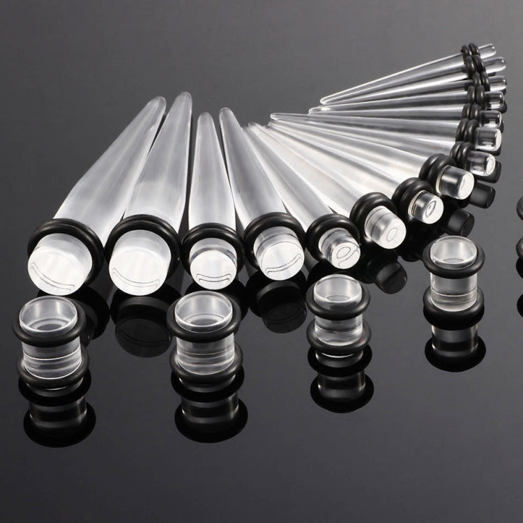 36PCS Unisex Acrylic Ear Expansion Ear Extender 14G-00G Accessories Set