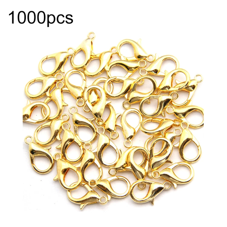 1000 PCS 12mm DIY Jewelry Accessories High-quality Alloy Lobster Claw
