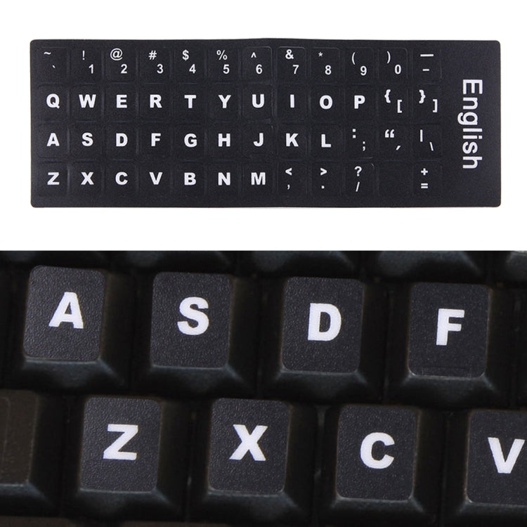 Keyboard Film Cover Independent Paste English Keyboard Stickers for Laptop Notebook Computer Keyboard