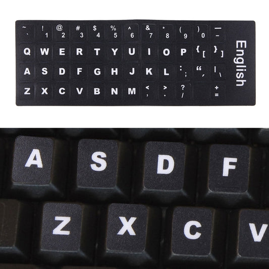 Keyboard Film Cover Independent Paste English Keyboard Stickers for Laptop Notebook Computer Keyboard