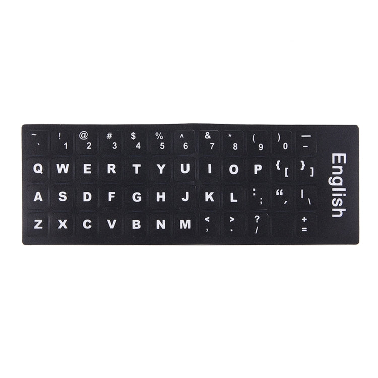 Keyboard Film Cover Independent Paste English Keyboard Stickers for Laptop Notebook Computer Keyboard