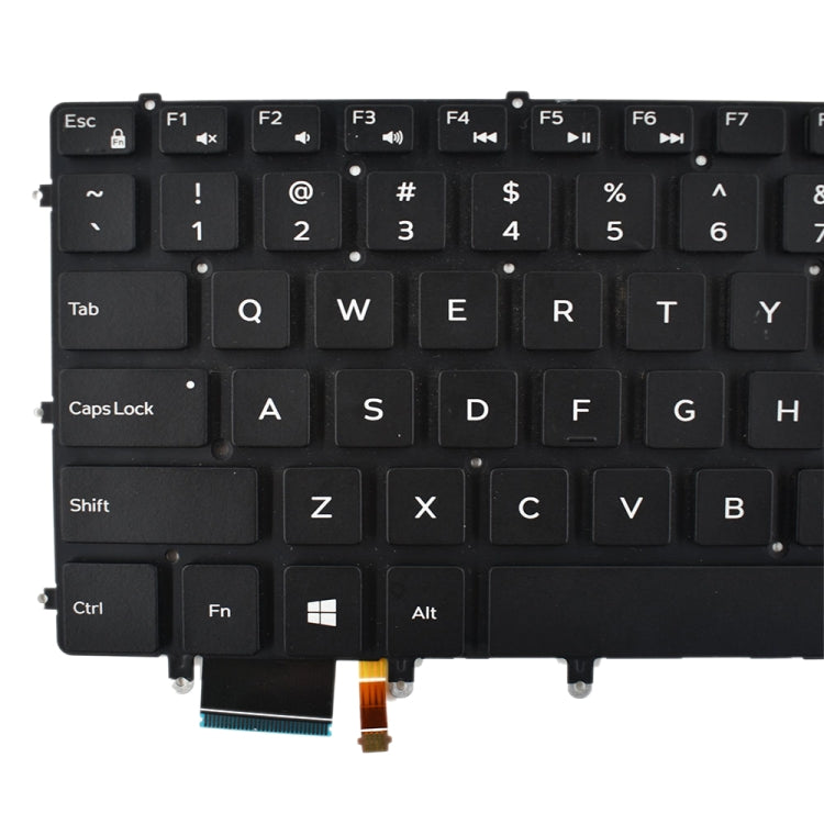 US Keyboard with Backlight for Dell xps 15 9550 9560, For Dell XPS 15 (US) - BSPART