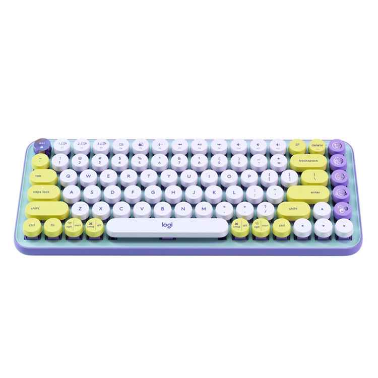 Logitech POP KEYS Round Button Bluetooth Mechanical Keyboard