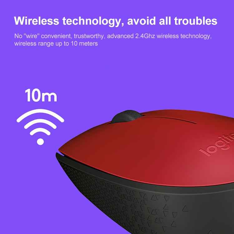 Logitech M170 1000DPI USB Wireless Mouse with 2.4G Receiver