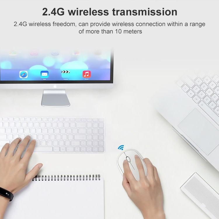 ZGB 360 2.4G Computer Laptop Wireless Chargeable Mini Mouse 1000dpi