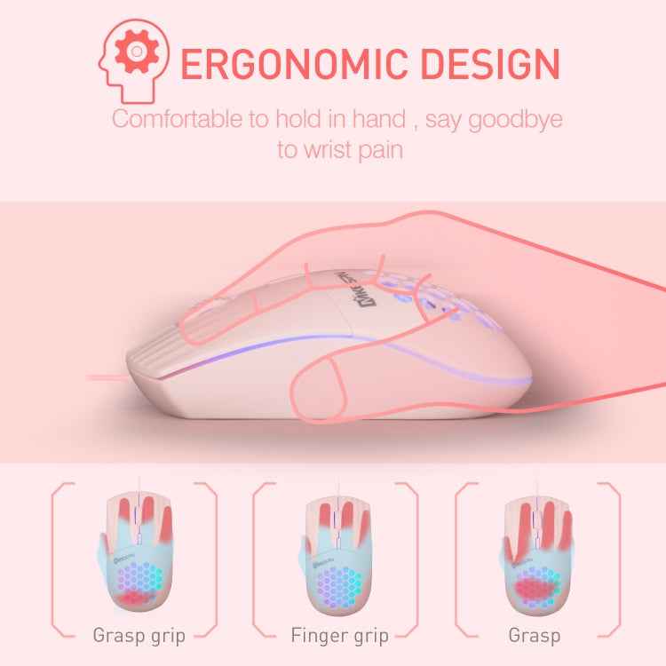 MKESPN SXS-838 USB Interface RGB Hollow Wired Mouse