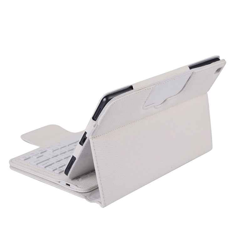 SA510 Detachable Bluetooth Keyboard + Litchi Texture PU Leather Tablet Case with Holder for Galaxy Tab A 10.1 (2019) T510/T515