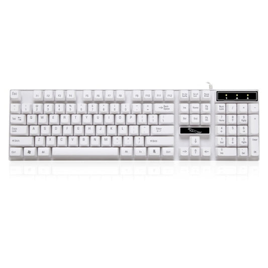 ZGB Q17 104 Keys USB Wired Suspension Gaming Office Keyboard for Laptop, PC