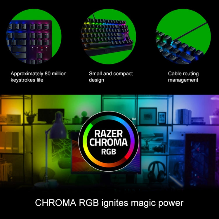 Razer BlackWidow V3 Tenkeyless RGB Lighting Wired Mechanical Keyboard, Competitive Version (Yellow Shaft), BlackWidow V3 Tenkeyless(Green Shaft), BlackWidow V3 Tenkeyless(Yellow Shaft)