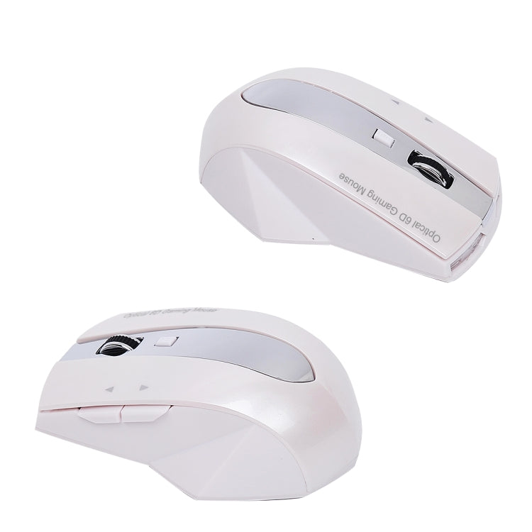 MZ-011 2.4GHz 1600DPI Wireless Rechargeable Optical Mouse with HUB Function, Pearl White, Blue, Silver, Black, Black Silver, White + Royal Blue