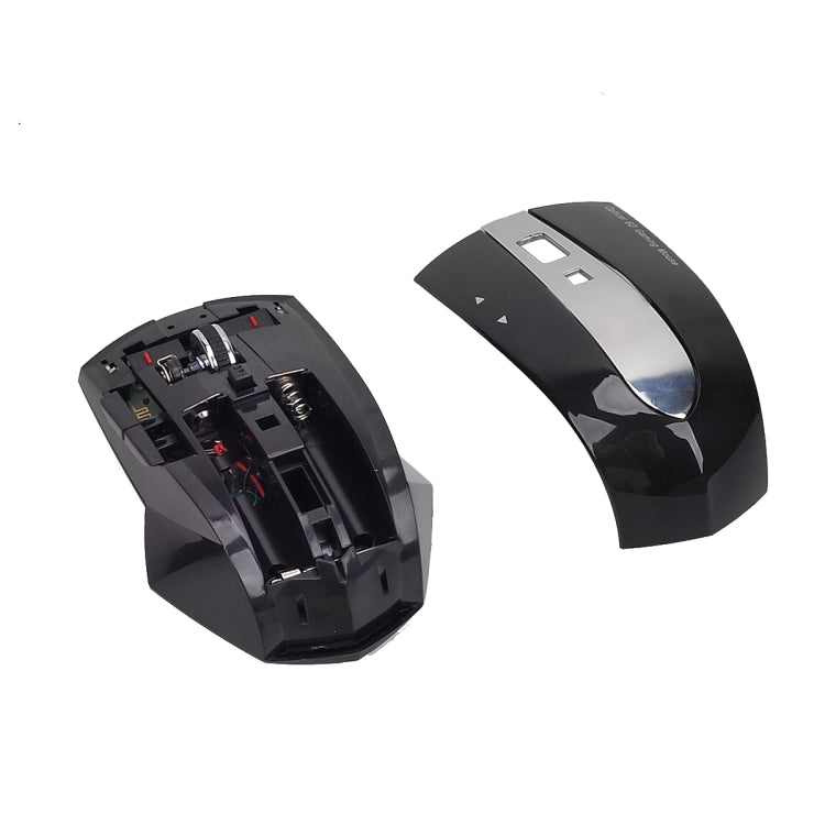 MZ-011 2.4GHz 1600DPI Wireless Rechargeable Optical Mouse with HUB Function, Pearl White, Blue, Silver, Black, Black Silver, White + Royal Blue