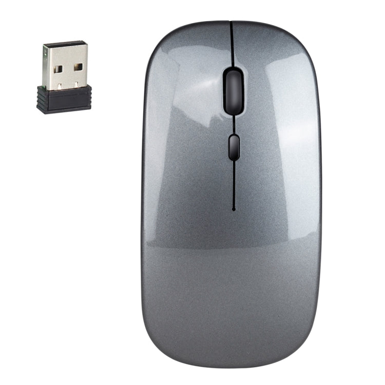 HXSJ M80 2.4GHz Wireless 1600DPI Three-speed Adjustable Optical Mute Mouse, Black, Grey, Gold, Rose Gold, Silver, White