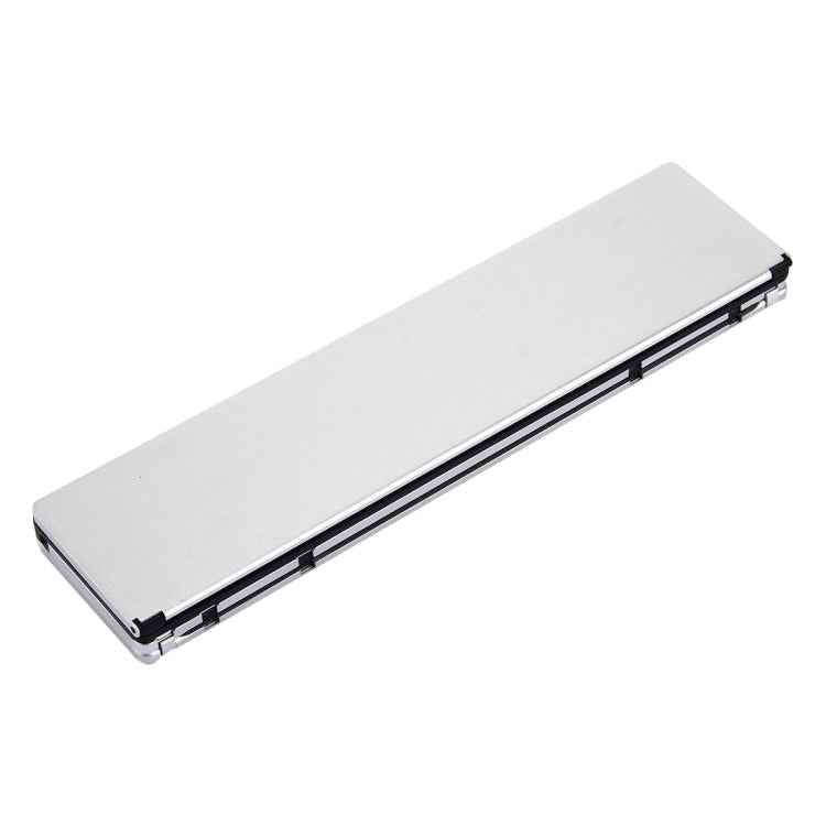 F18 Ultra-slim Rechargeable Foldable 58 Keys Bluetooth Wireless Keyboard with Holder