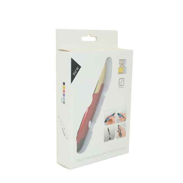 PR-03 2.4G USB Receiver Adjustable 1600 DPI Wireless Optical Pen Mouse for Computer PC Laptop Drawing Teaching