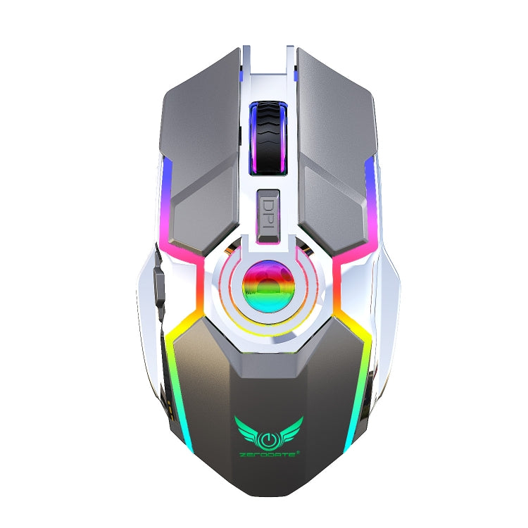 ZERODATE T30 2.4GHz 2400DPI Three-speed Adjustable RGB Backlight Wireless Optical Mouse
