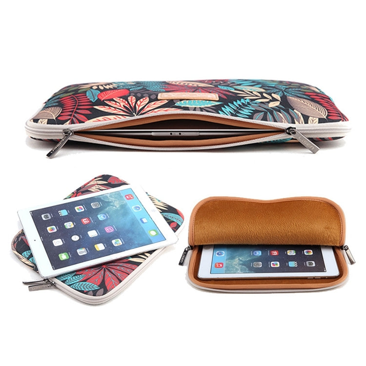 Lisen 10 inch Sleeve Case  Colorful Leaves Zipper Briefcase Carrying Bag for iPad Air 2, iPad Air, iPad 4, iPad New, Galaxy Tab A 10.1, Lenovo Yoga 10.1 inch, Microsoft Surface Pro 10.6,  10 inch and Below Laptops / Tablets, 10 inch
