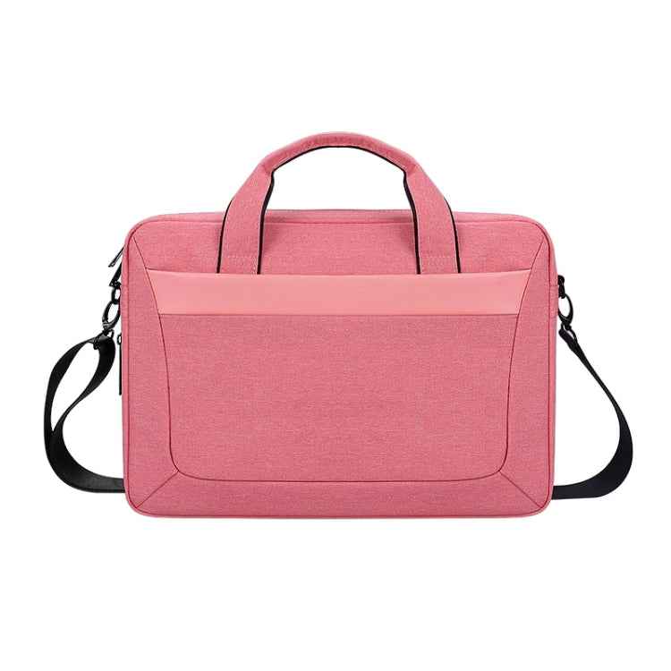DJ06 Oxford Cloth Waterproof Wear-resistant Portable Expandable Laptop Bag for 14.1 inch Laptops, with Detachable Shoulder Strap
