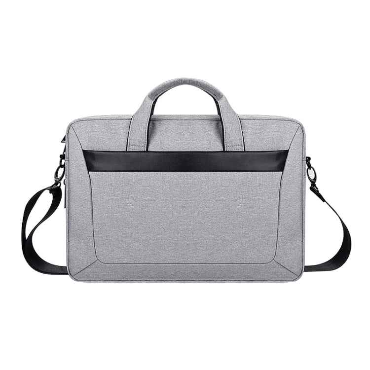 DJ06 Oxford Cloth Waterproof Wear-resistant Portable Expandable Laptop Bag for 15.4 inch Laptops, with Detachable Shoulder Strap