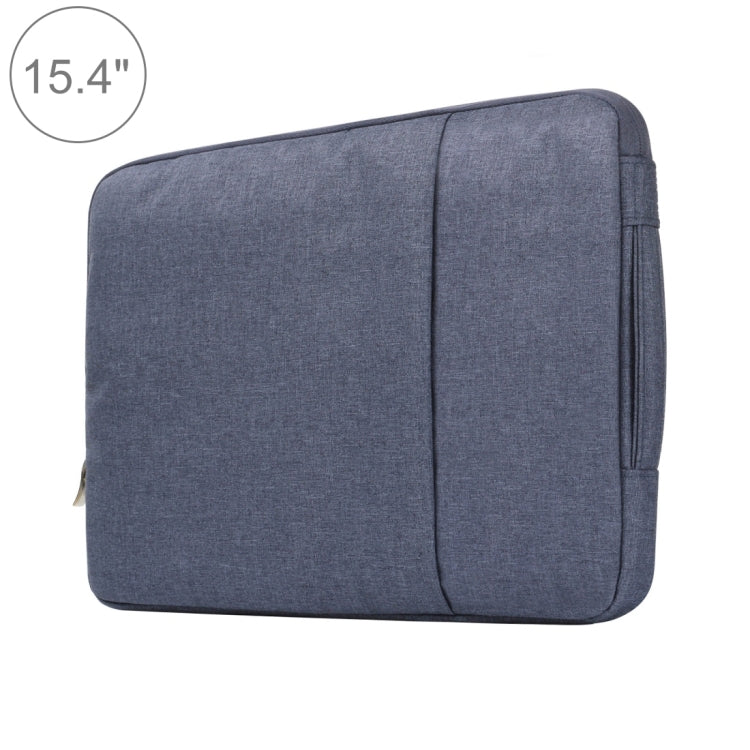 15.4 inch Universal Fashion Soft Laptop Denim Bags Portable Zipper Notebook Laptop Case Pouch for MacBook Air / Pro, Lenovo and other Laptops, Size: 39.2x28.5x2cm, 15.4 inch Magenta, 15.4 inch Blue, 15.4 inch Grey, 15.4 inch Dark Blue, 15.4 inch Black