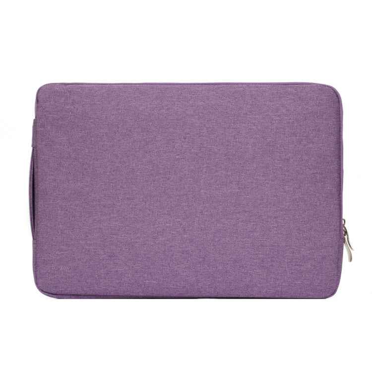 15.4 inch Universal Fashion Soft Laptop Denim Bags Portable Zipper Notebook Laptop Case Pouch for MacBook Air / Pro, Lenovo and other Laptops, Size: 39.2x28.5x2cm